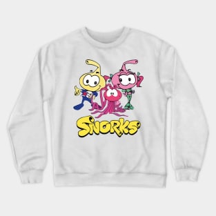 Swim along Snorks Cast Tribute Crewneck Sweatshirt